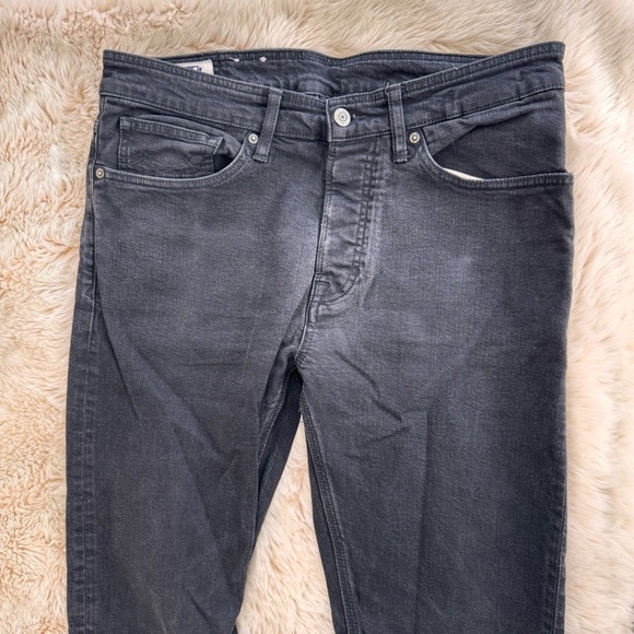 KINGS OF INDIGO BLACK JOHN LONG RISE SLIM JEANS - 32 - Picture 14 of 17